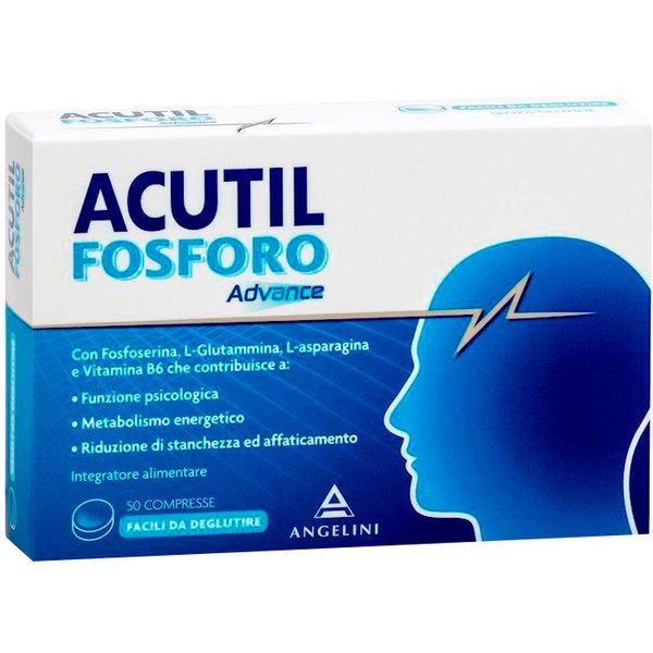 Acutil Fosforo Advance Integratore Per Memoria E Concentrazione - 50 Compresse-image