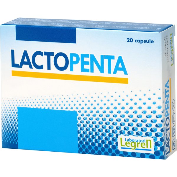 Laboratori Legren Lactopenta 20 Capsule Integratore Probiotico Flora Batterica-image