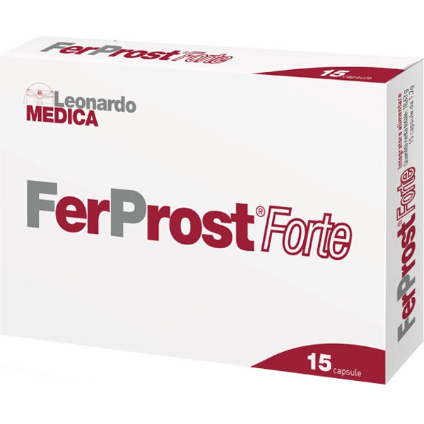 Ferprost Forte Integratore Per La Prostata 15 Capsule Molli-image