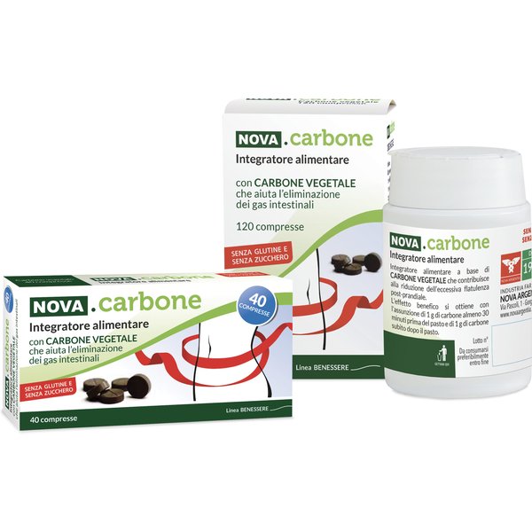 Nova Carbone Vegetale 40 Compresse-image