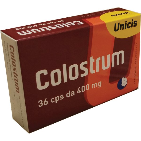 Colostrum Unicis 400MG 36 Cps-image