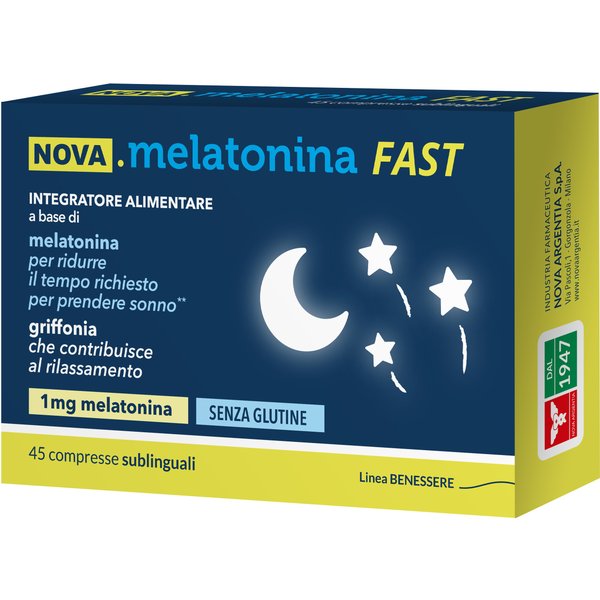 Nova Melatonina Fast 1Mg 45 Compresse-image
