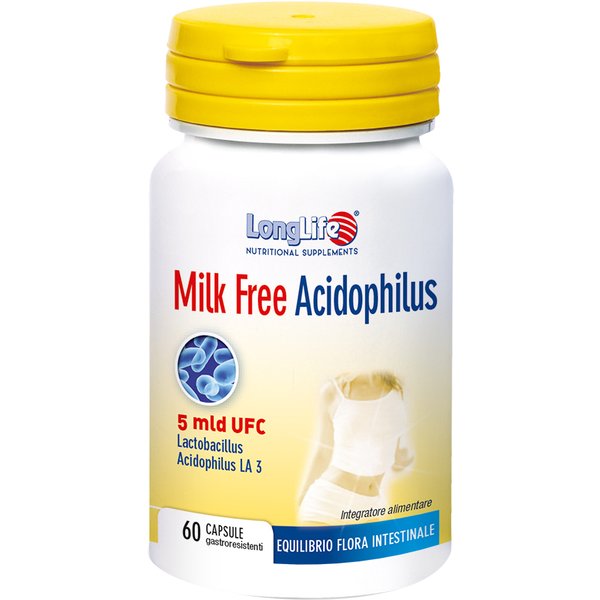 Longlife Milk Free Acidophilus 60 Capsule-image