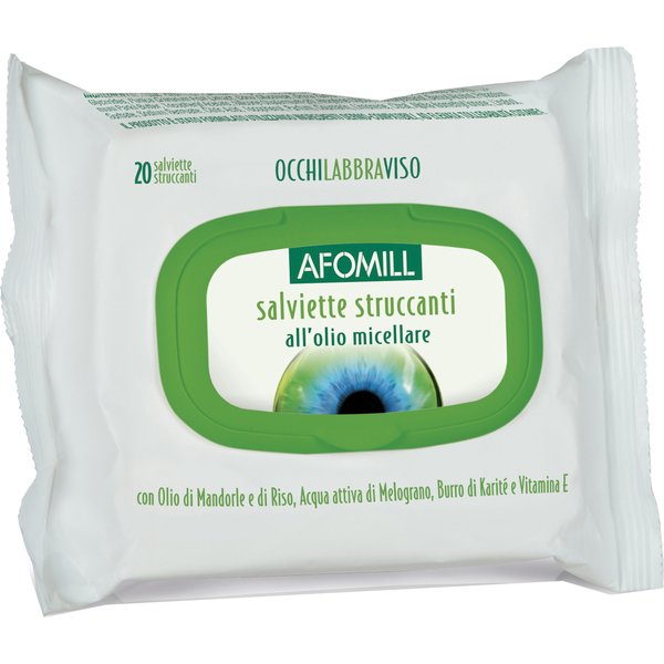 Afomill Salviettine Struccanti 20 Pezzi-image