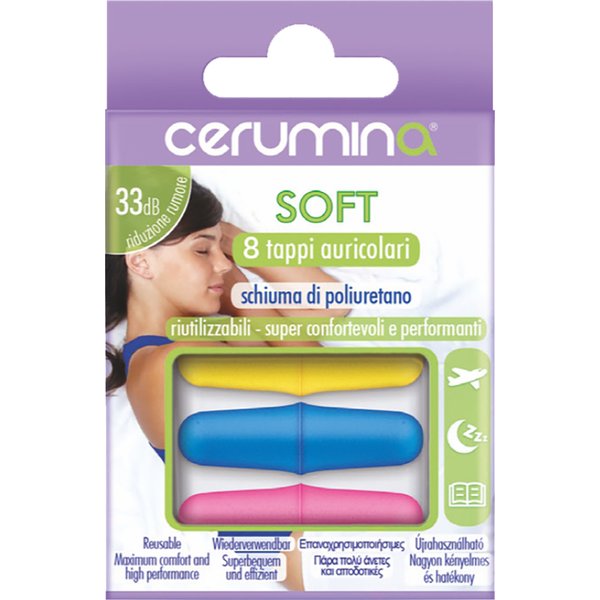Cerumina Soft 8 Tappi Aur.-image