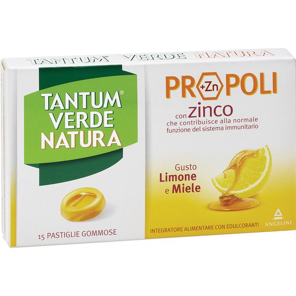 Tantum Verde Limone E Miele 15 Pastiglie Gommose-image