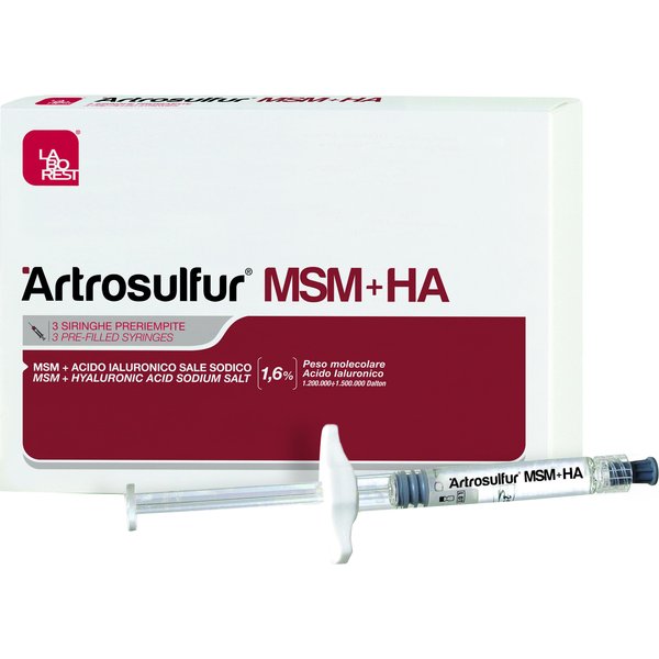 Artrosulfur Msm+Ha 3 Siringhe 2Ml-image