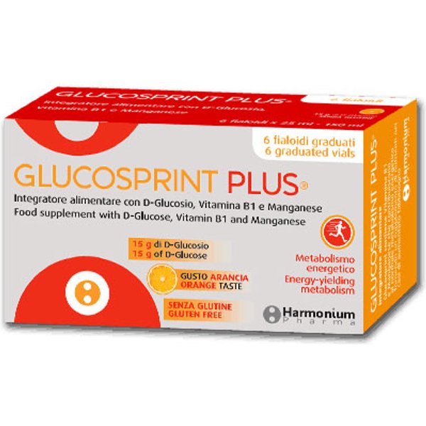 Glucosprint Plus Arancia 6 Fiale-image