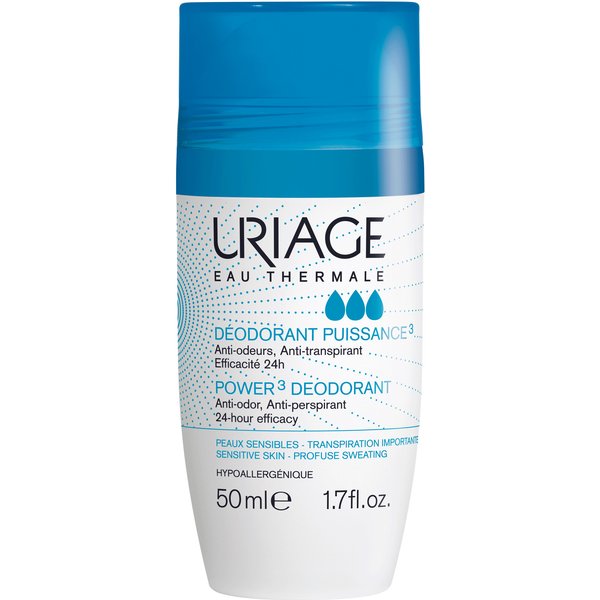 Uriage Deodorante Power3 Roll-On 50Ml Anti-Odore Antitraspirante-image