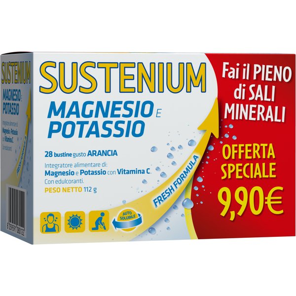 Sustenium Magnesio E Potassio 28 Bustine-image