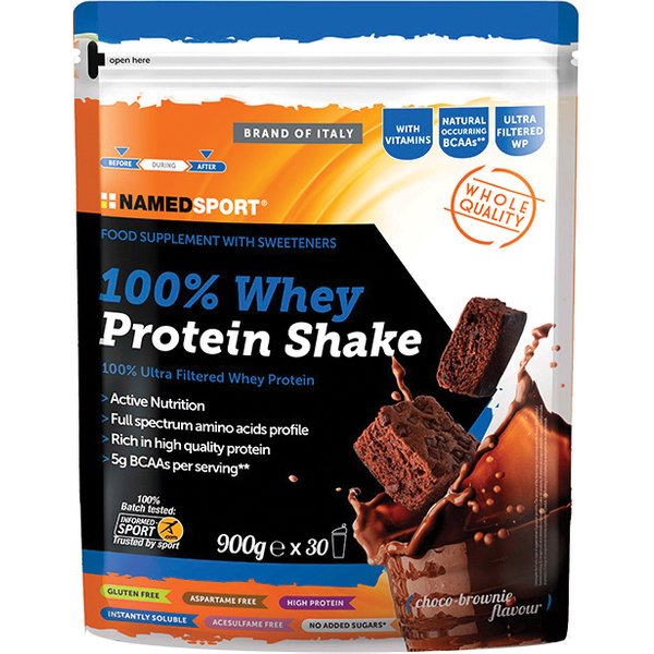 100% Whey Protein Shake Choco Brownie 900G-image