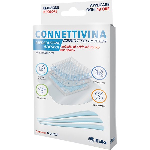 Connettivina 4 Cerotti Hitech 8X12-image