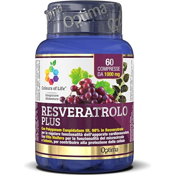 Resveratrolo Plus 60 Compresse 1000Mg-image