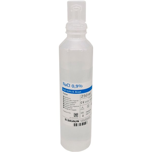 Soluzione Fisiologica 0,9% Nacl Bottiglia Di Plastica 250Ml-image