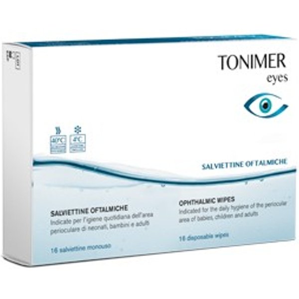 Tonimer Eyes Salviette Oftalmiche 16 Pezzi-image