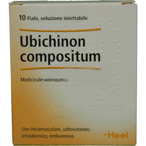 Heel Ubichinon Compositum Medicinale Omeopatico 10 Fiale Senza Glutine-image