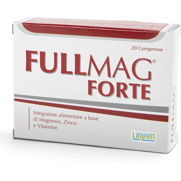 Fullmag Forte Integratore Di Magnesio, Zinco E Vitamine 20 Compresse-image