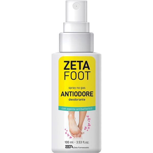Zeta Foot Spray No Gas Antiodore 100Ml-image