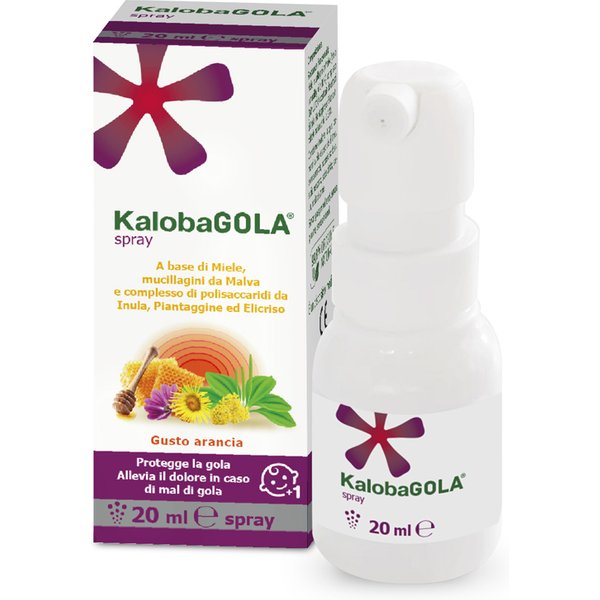 Kalobagola Spray 20 ML Protegge La Gola E Allevia Il Dolore-image