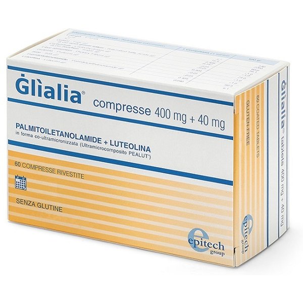 Glialia Integratore Alimentare 60 Compresse - Palmitoiletanolamide 400Mg Luteolina 40Mg-image