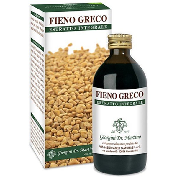 Fieno Greco Estratto Integrale 200 Ml Giorgini-image