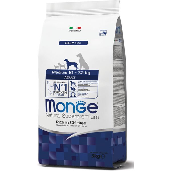 Monge Dog Med Adult 3KG-image