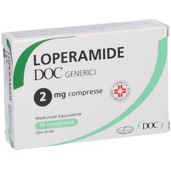 Loperamide DOC*15CPR 2MG-image