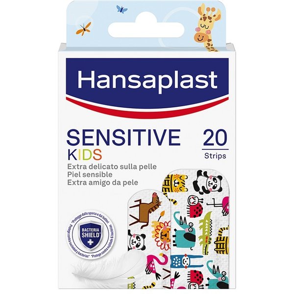 Hansaplast Kids Sensitive Animals Cerotti Bambino 20 Pezzi Assortiti-image