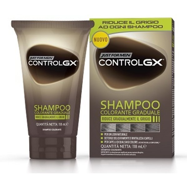 Just For Men Control GX Shampoo Colorante Graduale-image