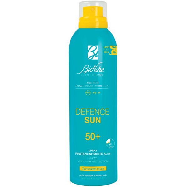 Bionike Defence Sun Spray Solare Corpo Transparent Touch 200Ml SPF50+-image