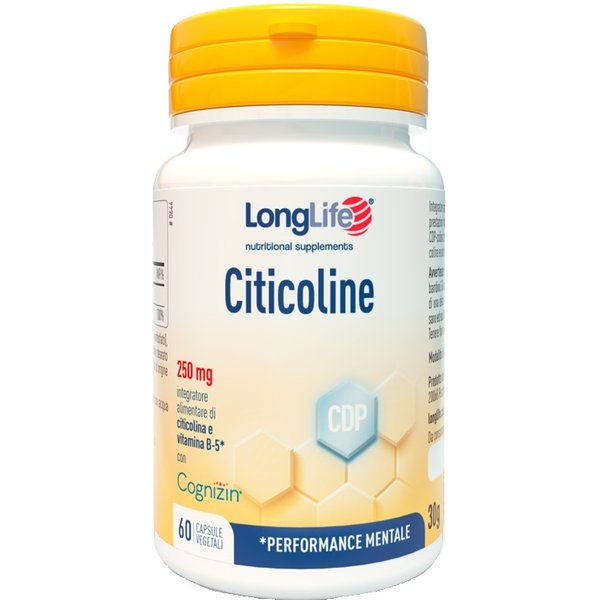 Longlife Citicoline 60CPS VEG-image