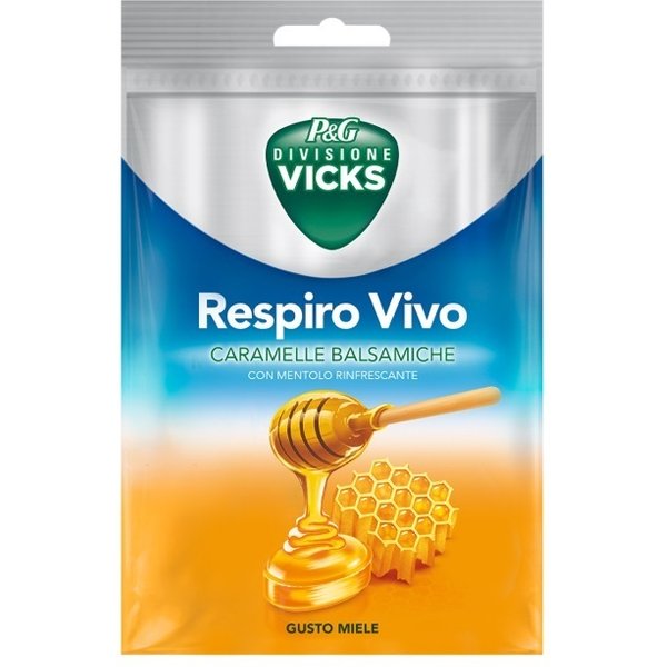 Vicks Respiro Vivo Caram Miele-image