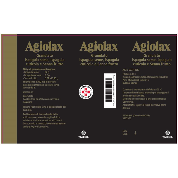 Agiolax Granulato Barattolo 250G-image