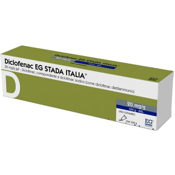 Diclofenac Eg Gel 100G 20 Mg/G-image