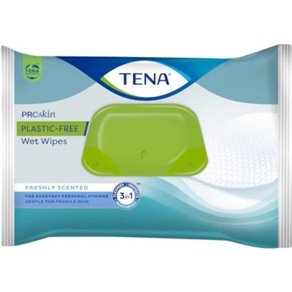 Tena WET Wipes Plastic FREE48P-image
