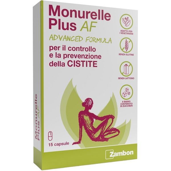 Monurelle Plus AF 15 Capsule Integratore Per Cistite-image