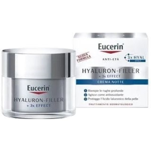 Eucerin Hyaluron Filler Notte Crema Viso Ricarica 50Ml-image