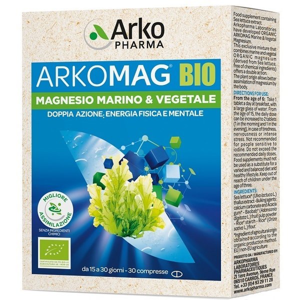 Arkomag Bio Magnesio Mar.30Cpr-image