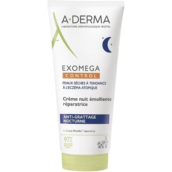 A-Derma Exomega Control Crema Notte Ristrutturante 200Ml-image