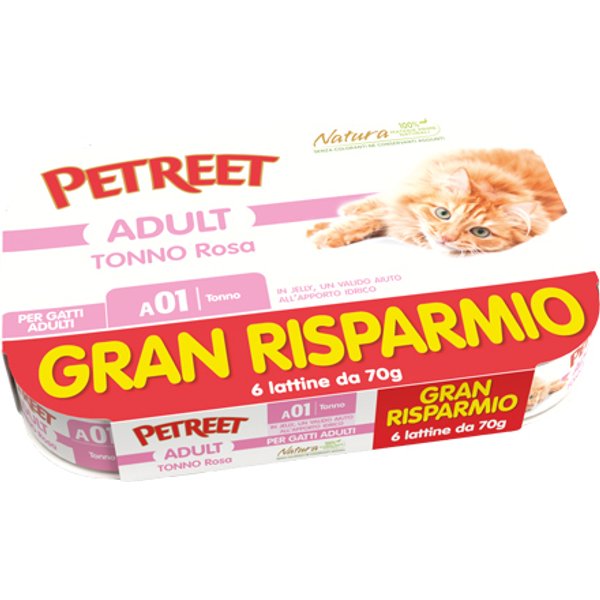 PR CAT A01 GR Tonno Rosa 6X70G-image
