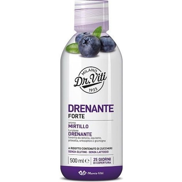 Dr. Viti Drenante Mirtillo Integratore Liquido 500 Ml-image