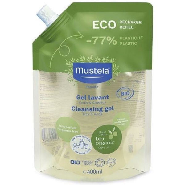 Mustela ECO GEL DET BIO 400ML-image