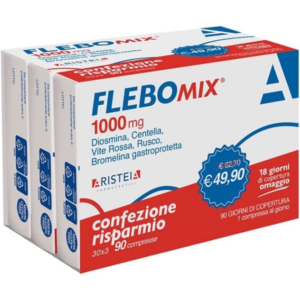 Flebomix 1000MG 90CPR TRI-PACK-image