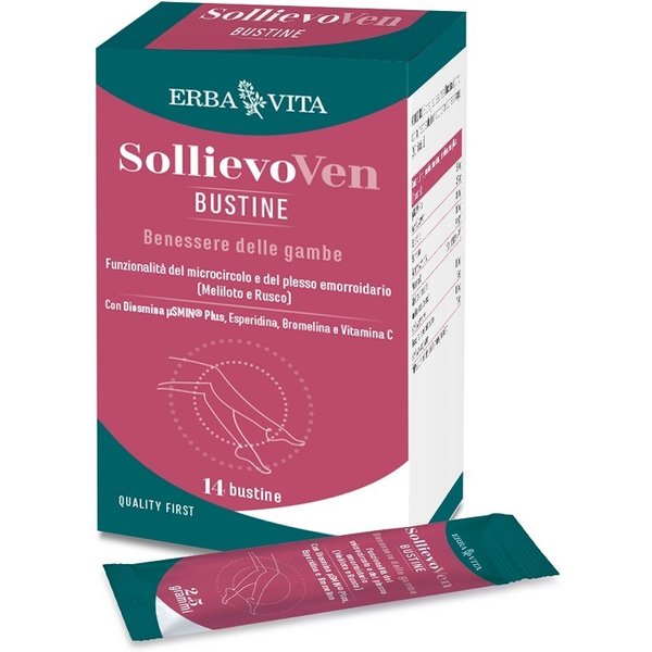Sollievoven Per Il Benessere Delle Gambe 14 Bustine-image
