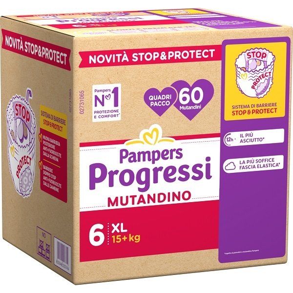 Pampers Prog Mut Quadri Xl 60P-image