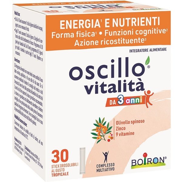 Oscillo Vitalità 3+ 30 Stick Orosolubili-image
