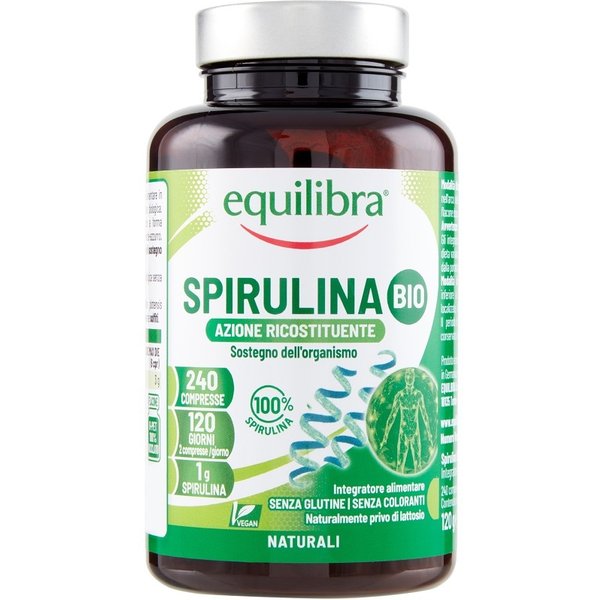 Equilibra Spirulina Bio Ricostituente Da 240 Compresse-image