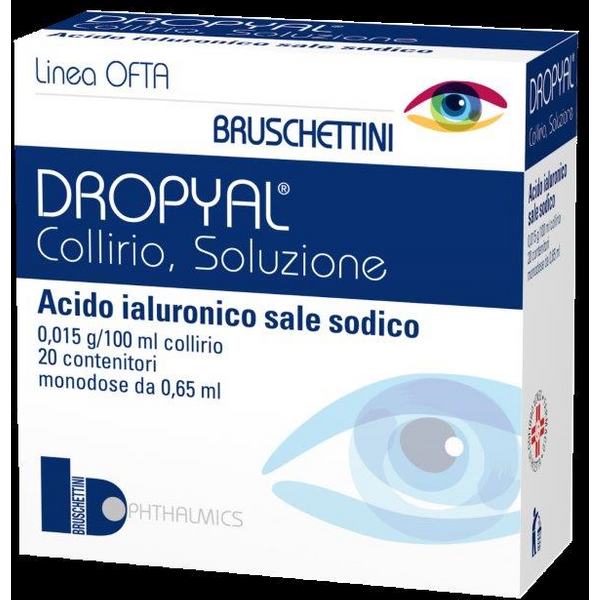 Dropyal*Coll 20Monodosi 0,65Ml-image