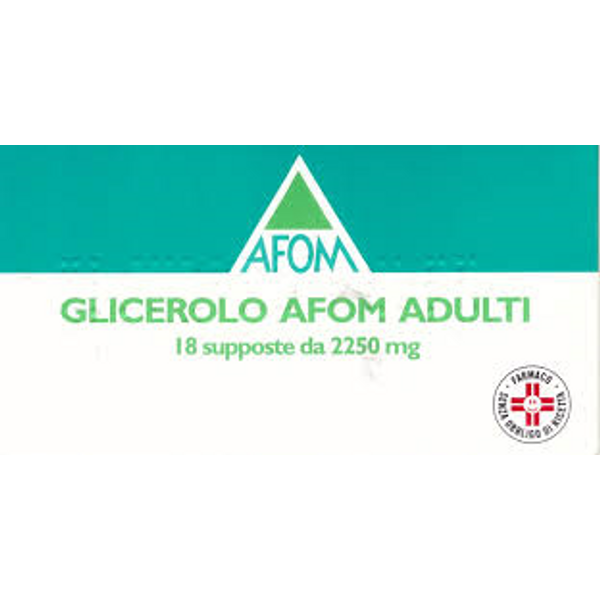 Glicerolo Afom*Ad 18 Supposte 2250 Mg-image