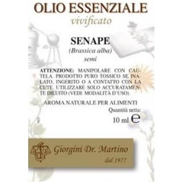 Senape Olio Essenziale 10Ml Giorgini-image